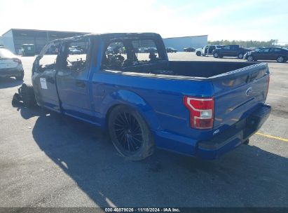 2018 FORD F-150 XL Blue  Gasoline 1FTEW1CP8JKC68903 photo #4