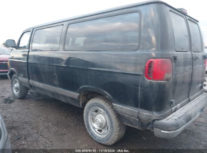 2001 DODGE RAM WAGON 2500 Black  Gasoline 2B4JB25Y81K532909 photo #4