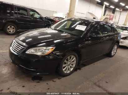 2012 CHRYSLER 200 TOURING Black  Gasoline 1C3CCBBB3CN138593 photo #3