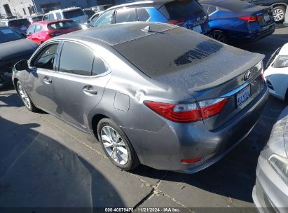 2013 LEXUS ES 300H Silver  Hybrid JTHBW1GG6D2020827 photo #4