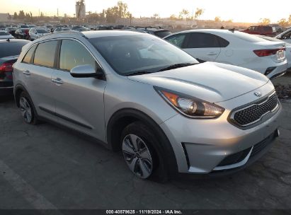 2019 KIA NIRO LX Gray  Hybrid KNDCB3LC7K5226668 photo #1