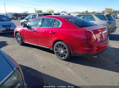 2010 LINCOLN MKS ECOBOOST Red  Gasoline 1LNHL9FT6AG600719 photo #4