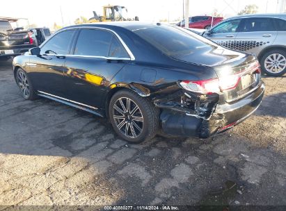 2017 LINCOLN CONTINENTAL RESERVE Black  Gasoline 1LN6L9RPXH5627188 photo #4