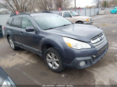 2014 SUBARU OUTBACK 2.5I PREMIUM Blue  Gasoline 4S4BRBDCXE3236784 photo #1