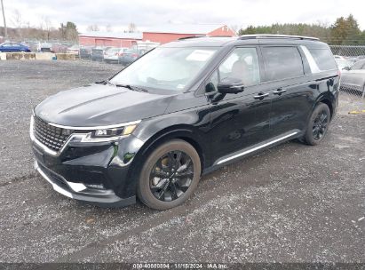 2023 KIA CARNIVAL MPV SX PRESTIGE Black  Gasoline KNDNE5H32P6265819 photo #3