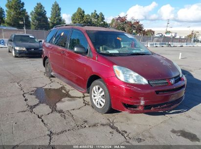 2004 TOYOTA SIENNA LE Red  Gasoline 5TDZA23C64S064374 photo #1