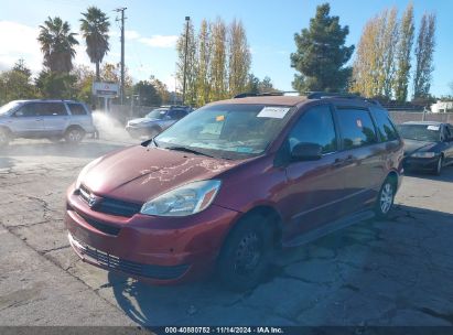 2004 TOYOTA SIENNA LE Red  Gasoline 5TDZA23C64S064374 photo #3