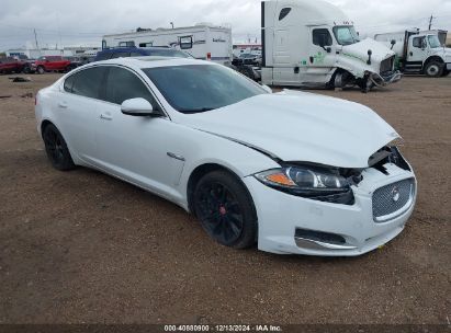 2014 JAGUAR XF I4 T White  Gasoline SAJWA0ES2EPU16648 photo #1