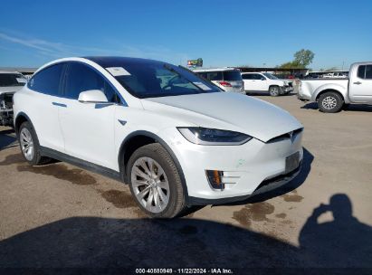 2017 TESLA MODEL X White  Electric 5YJXCBE21HF065092 photo #1