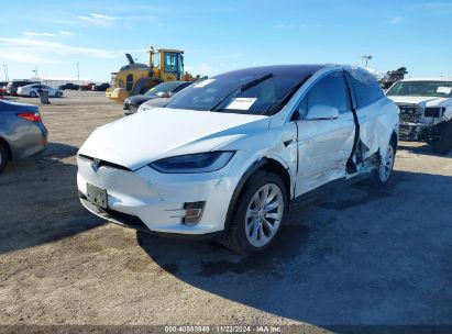 2017 TESLA MODEL X White  Electric 5YJXCBE21HF065092 photo #3