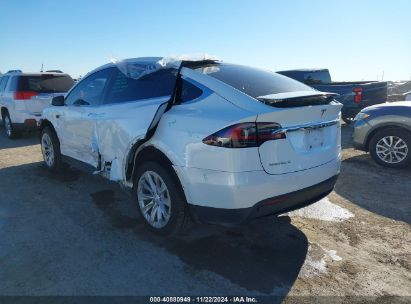 2017 TESLA MODEL X White  Electric 5YJXCBE21HF065092 photo #4