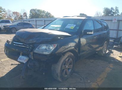 2009 KIA BORREGO EX V6 Black  Gasoline KNDJJ741895022924 photo #3