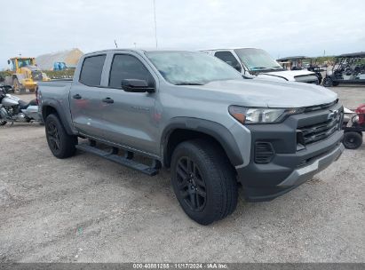 2024 CHEVROLET COLORADO 4WD TRAIL BOSS Silver  Gasoline 1GCPTEEK2R1126896 photo #1