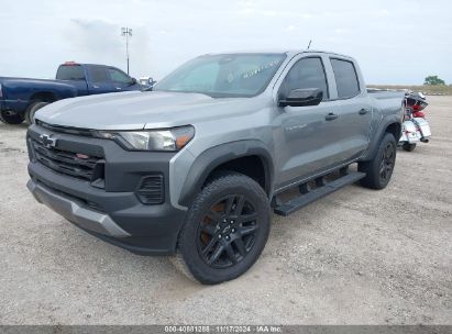 2024 CHEVROLET COLORADO 4WD TRAIL BOSS Silver  Gasoline 1GCPTEEK2R1126896 photo #3