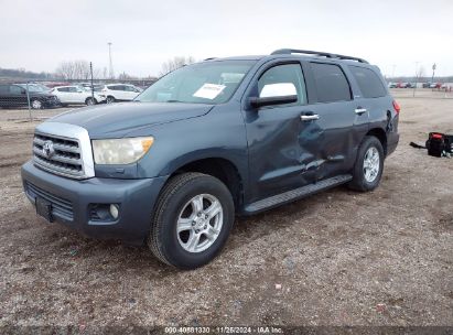 2008 TOYOTA SEQUOIA LIMITED 5.7L V8 Gray  Gasoline 5TDBY68A08S011431 photo #3