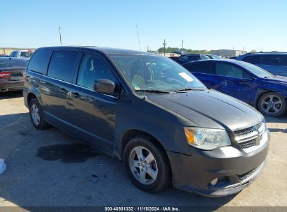 2012 DODGE GRAND CARAVAN CREW Gray  Flexible Fuel 2C4RDGDG6CR171860 photo #1