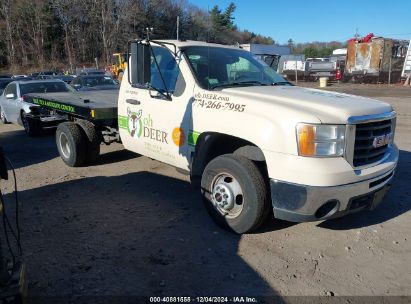 2007 GMC SIERRA 3500 CHASSIS WORK TRUCK White  Gasoline 1GDJC34K67E594515 photo #1