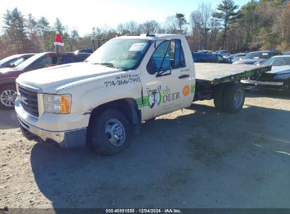 2007 GMC SIERRA 3500 CHASSIS WORK TRUCK White  Gasoline 1GDJC34K67E594515 photo #3