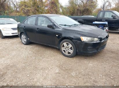 2011 MITSUBISHI LANCER ES Black  Gasoline JA32U2FU2BU038567 photo #1