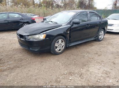 2011 MITSUBISHI LANCER ES Black  Gasoline JA32U2FU2BU038567 photo #3