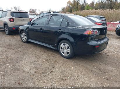 2011 MITSUBISHI LANCER ES Black  Gasoline JA32U2FU2BU038567 photo #4