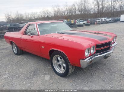 1970 CHEVROLET EL CAMINO Red  Other 136800B152984 photo #1