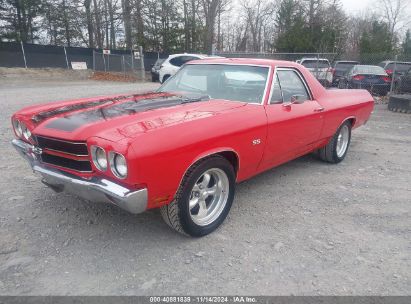 1970 CHEVROLET EL CAMINO Red  Other 136800B152984 photo #3