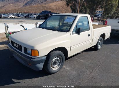 1990 ISUZU CONVENTIONAL SHORT BED Cream  Gasoline JAACL11L9L7236068 photo #3