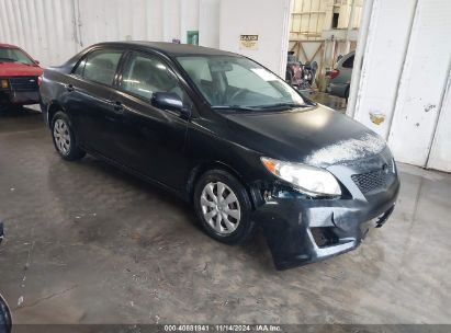 2009 TOYOTA COROLLA LE Black  Gasoline JTDBL40E79J050310 photo #1