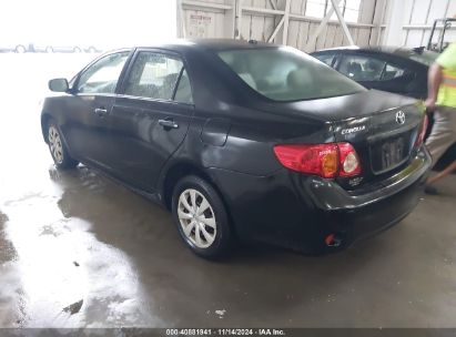 2009 TOYOTA COROLLA LE Black  Gasoline JTDBL40E79J050310 photo #4