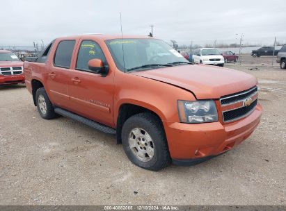 2007 CHEVROLET AVALANCHE 1500 LT Orange  Flexible Fuel 3GNFK12387G129957 photo #1