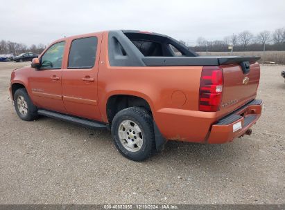 2007 CHEVROLET AVALANCHE 1500 LT Orange  Flexible Fuel 3GNFK12387G129957 photo #4