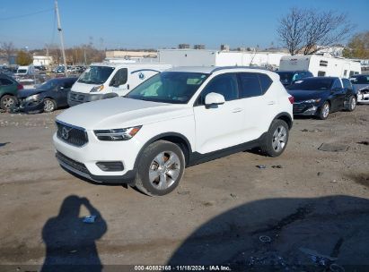 2020 VOLVO XC40 T5 MOMENTUM White  Gasoline YV4162UK3L2327900 photo #3