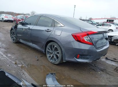 2020 HONDA CIVIC SPORT Gray  Gasoline 2HGFC2F85LH534803 photo #4