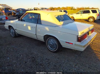 1984 CHRYSLER LEBARON White  Gasoline 1C3BC55E1EG311067 photo #4