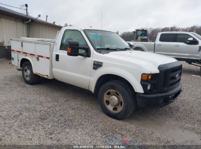 2008 FORD F-350 XL/XLT White  Gasoline 1FDSF30528ED75094 photo #1