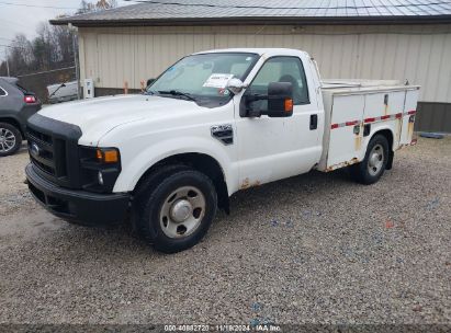 2008 FORD F-350 XL/XLT White  Gasoline 1FDSF30528ED75094 photo #3