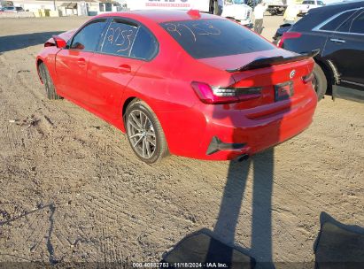 2020 BMW 330I XDRIVE Red  Gasoline WBA5R7C07LFH57219 photo #4