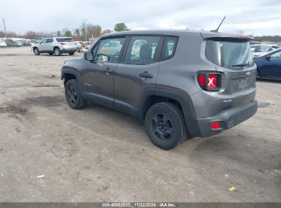 2017 JEEP RENEGADE SPORT 4X4 Gray  Gasoline ZACCJBAB7HPF98857 photo #4