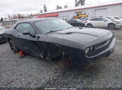 2014 DODGE CHALLENGER SXT PLUS Black  Flexible Fuel 2C3CDYAG6EH250328 photo #1