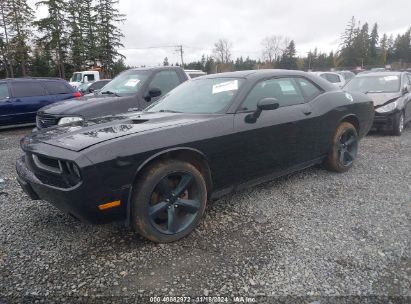 2014 DODGE CHALLENGER SXT PLUS Black  Flexible Fuel 2C3CDYAG6EH250328 photo #3