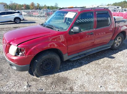 2004 FORD EXPLORER SPORT TRAC Red  Flexible Fuel 1FMZU67K14UA77055 photo #3