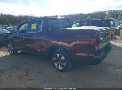 2019 HONDA RIDGELINE RTL Purple  Gasoline 5FPYK3F58KB012183 photo #4