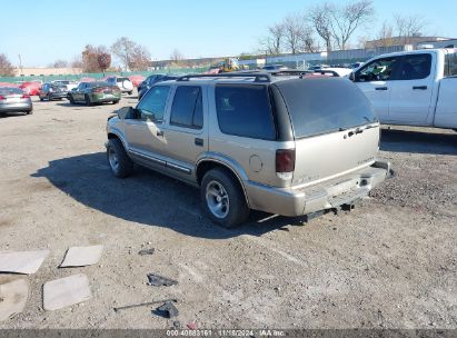 2001 CHEVROLET BLAZER LT Silver  Gasoline 1GNDT13W91K244709 photo #4