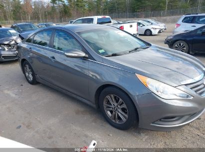 2014 HYUNDAI SONATA GLS Gray  Gasoline 5NPEB4ACXEH891232 photo #1