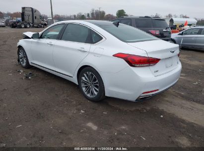 2017 GENESIS G80 3.8 White  Gasoline KMHGN4JE4HU207492 photo #4