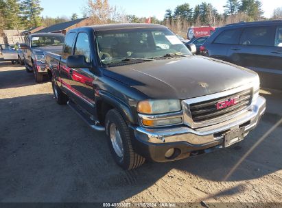 2003 GMC SIERRA 1500 SLE Gray  Gasoline 1GTEK19V93E376644 photo #1