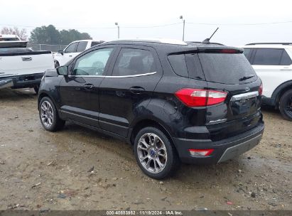 2018 FORD ECOSPORT TITANIUM Black  Gasoline MAJ3P1VE5JC232506 photo #4