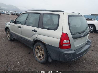 2005 SUBARU FORESTER 2.5X Champagne  Gasoline JF1SG63625H726450 photo #4