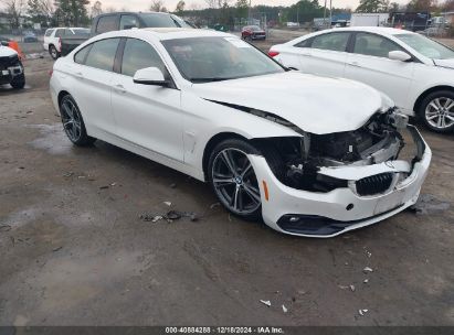 2018 BMW 430I GRAN COUPE XDRIVE White  Gasoline WBA4J3C57JBL04274 photo #1